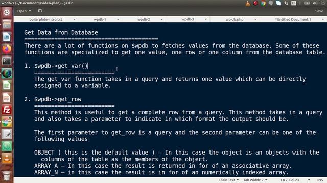 Boilerplate Wordpress Plugin Development Tutorials #9 Understand & Use $wpdb Global Object Wordpres смотреть онлайн