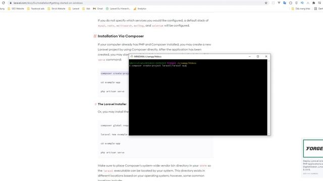 Bài 1.2 : Lập trình web bán hàng Laravel - Cài đặt composer,git,tùy chỉnh phiên bản laravel смотреть онлайн