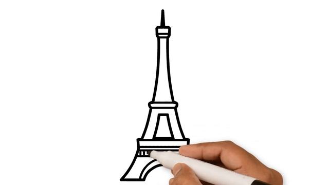 Эйфелева башня.Как нарисовать Эйфелеву башню / Eiffel Tower How to draw the Eiffel Tower смотреть онлайн