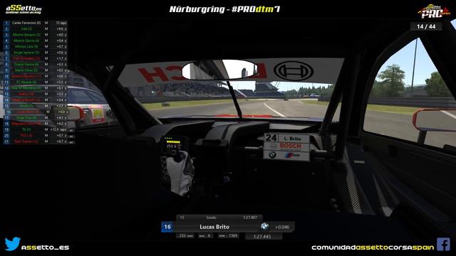 ASSETTO CORSA || Assetto.es || Cat.PRO - DTM 2017 || NÜRBURGRING || 7/9 || смотреть онлайн