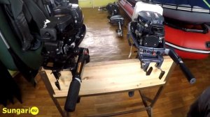 Первый обзор лодочного мотора Apache 5 л.с. от Мастер Лодок. Распаковка и сравнение.