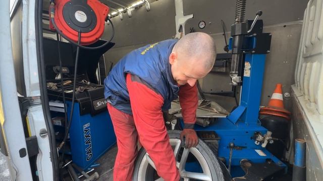 Мобильный шиномонтаж! Качество, гарантия! Выпуск №1