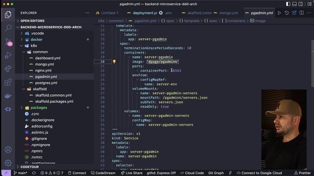 Backend em Node com Microservice #4 Kubernetes, Skaffold e Kind смотреть онлайн