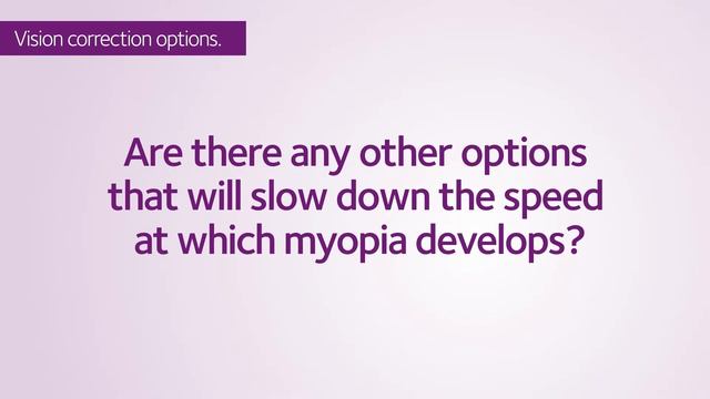 MiSight Video Segment 5 Vision Correction Options смотреть онлайн