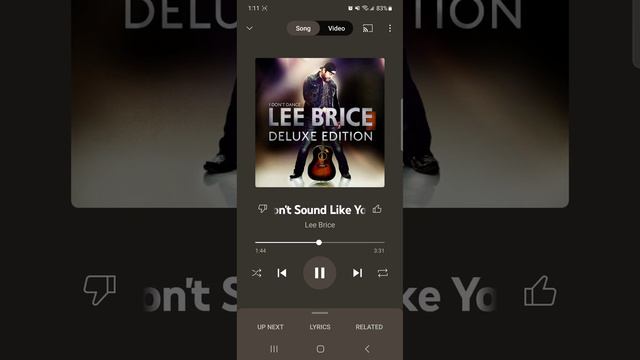 Lee Brice- That Don't Sound Like You смотреть онлайн