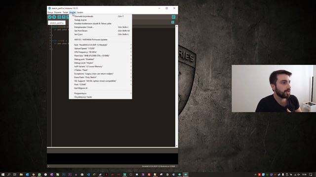 ESP8266 | NodeMCU'ya Arduino IDE Üzerinden Nasıl Program Yüklenir? смотреть онлайн