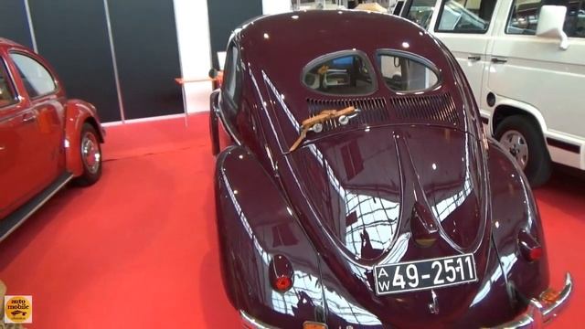 1949 Volkswagen Käfer Typ 11a Export L51 - Exterior - Retro Classics Stuttgart 2020 смотреть онлайн