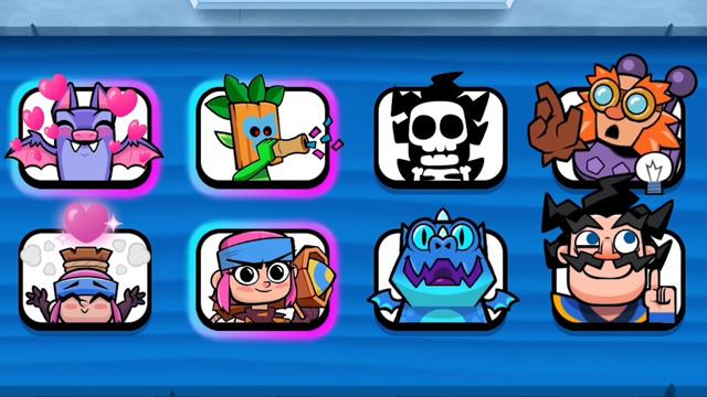 New Emote Combos of Clash Royale. New Clash Royale Emoji Combos смотреть онлайн