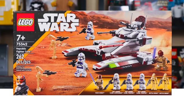 LEGO Star Wars 501st Battle Pack VS Republic Fighter Tank COMPARISON! смотреть онлайн