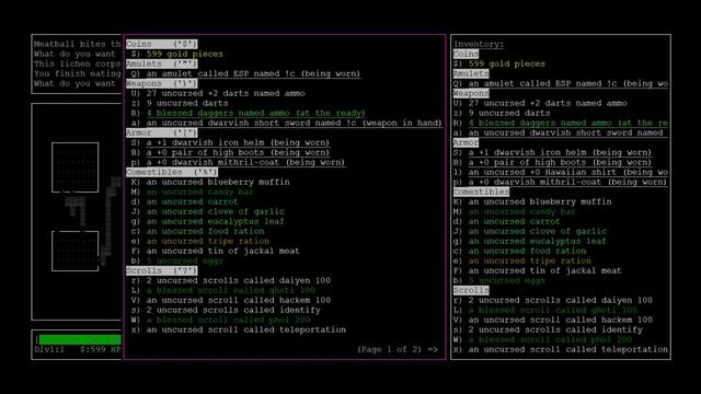 Let's Play NetHack! Part 5: Tone Goes for a Swim смотреть онлайн