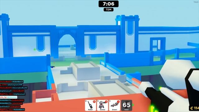ROBLOX Big Paintball with OP High Tech Sniper смотреть онлайн