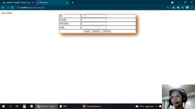 Database MySQL + PHP + HTML BY MARVIN смотреть онлайн