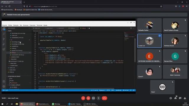 FALA + CODA - CRUD MVC com Bootstrap, Jquery, JAVA e MySQL смотреть онлайн