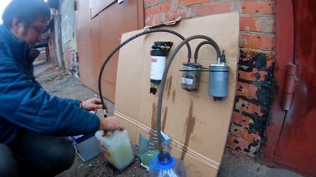 Тест на отделение воды от топлива Fuel Manager FM100 vs Sefil +Delphi HDF 924 (полная версия) смотреть онлайн