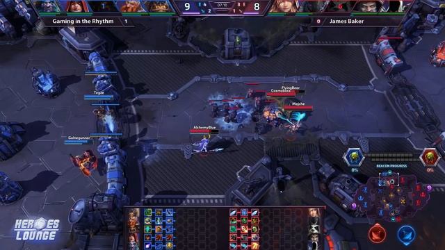 ► Heroes of the Storm: James Baker vs. GitR - HeroesLounge.gg смотреть онлайн