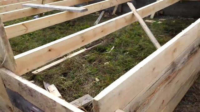 Арболит монолит, начало постройки дома. смотреть онлайн