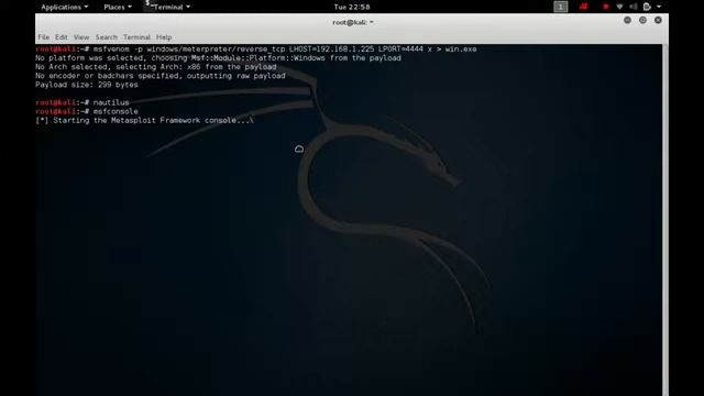 Троян для Windows || Trojan for Windows Kali Linux 2.0. смотреть онлайн