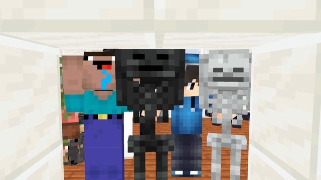 ALL OF US ARE DEAD (Zombies) - Monster School - Minecraft Animation смотреть онлайн