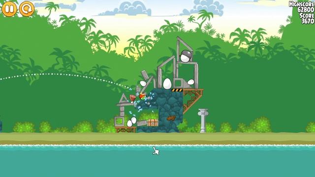 Angry Birds Power Trouble - All Birds/ Pigs Abilities Gameplay | 1080P 60 FPS смотреть онлайн
