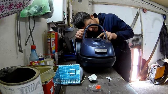 Ремонт пилососа Philips смотреть онлайн