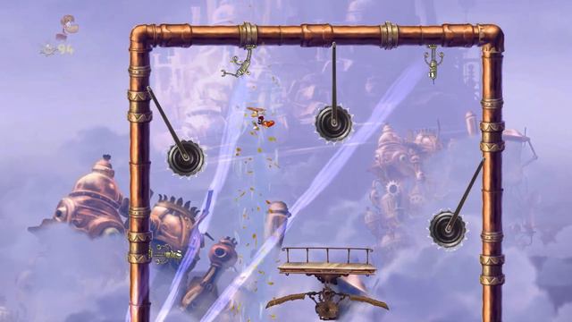 On Top of Old Smokey | Rayman Origins | Walkthrough, Gameplay, No Commentary, 4K смотреть онлайн
