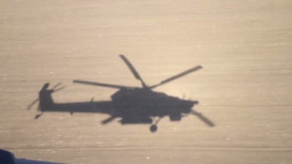 Mi-28N Low Level Pass