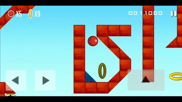 Bounce Classic HD Level #21 Game Android Solutions