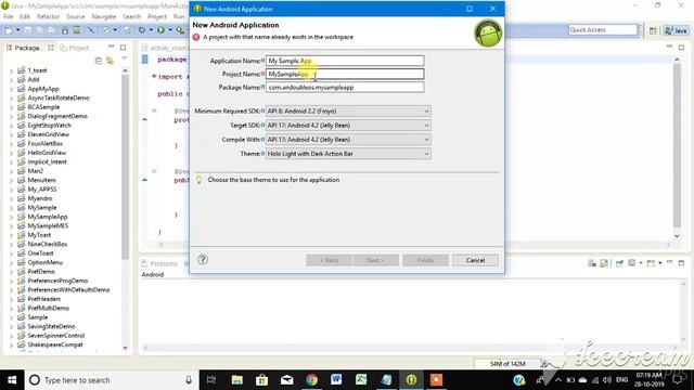 How to Write an Android Program Using Eclipse IDE смотреть онлайн