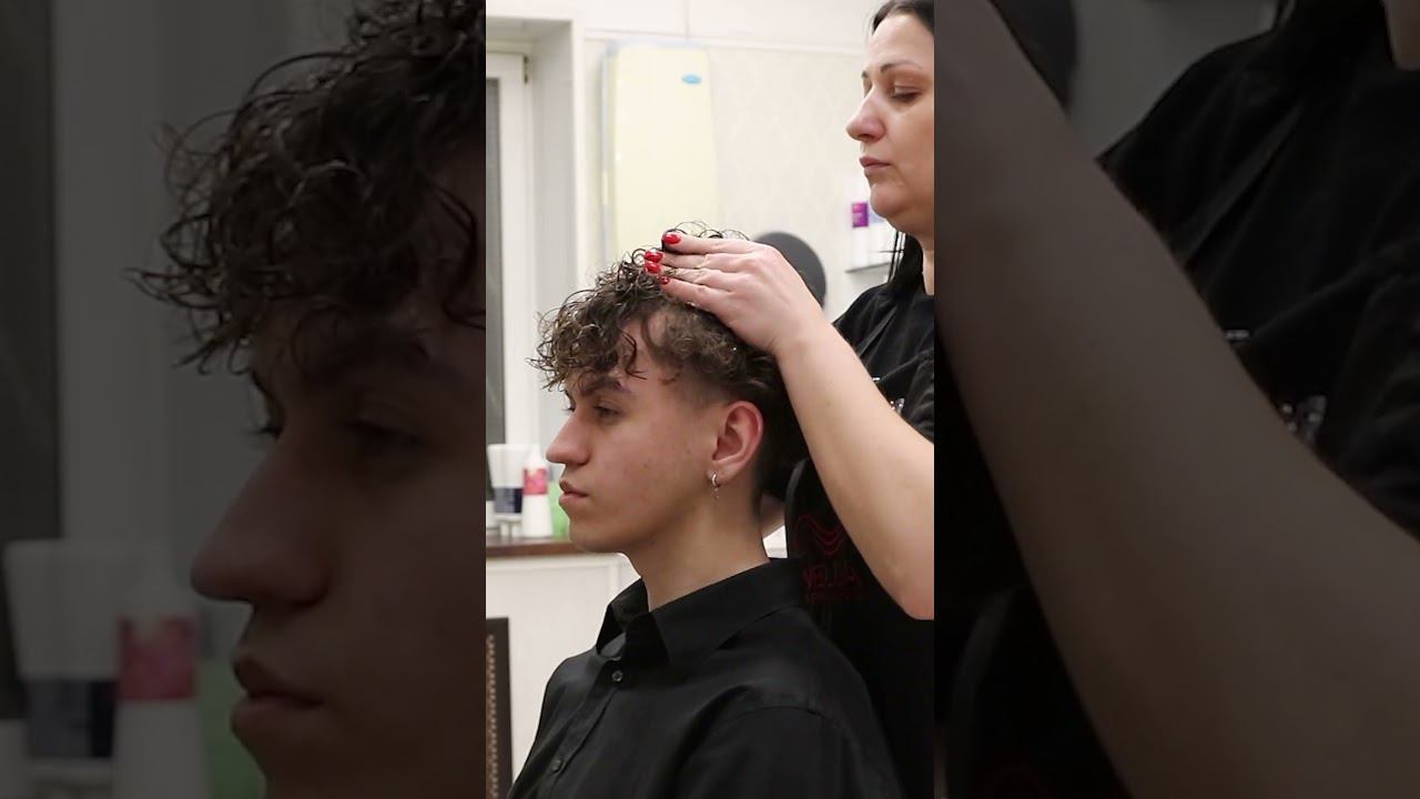 Мужская стрижка на кудрявые волосы смотреть онлайн