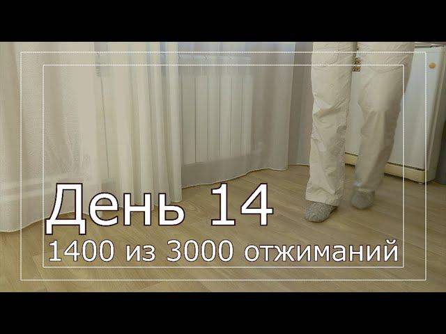 День 14. 3000 отжиманий за 30 дней смотреть онлайн