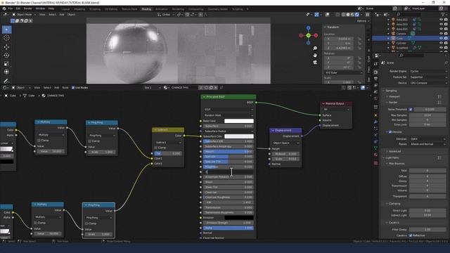 CREATE A PROCEDURAL RANDOM PLATING MATERIAL FOR BLENDER смотреть онлайн