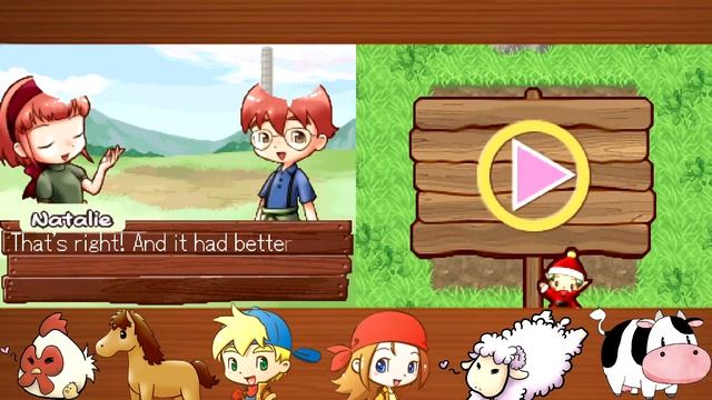 Harvest Moon Frantic Farming Full game Part 1 of 2 No commentary смотреть онлайн