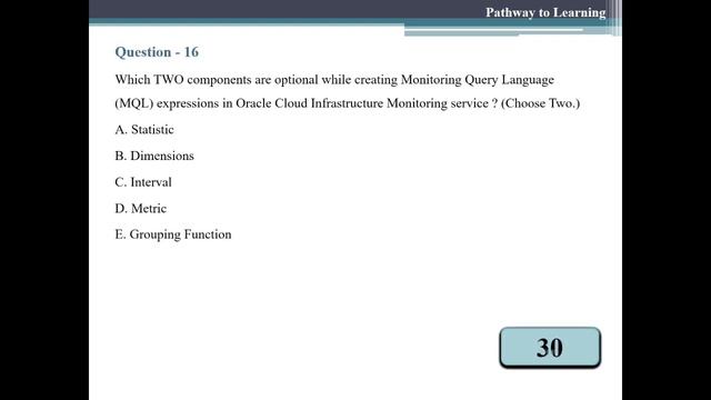 1Z0-1109-23 : Oracle Cloud Infrastructure 2023 DevOps Professional - Part 2 | 100% Pass Guarantee! смотреть онлайн