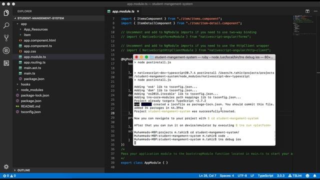 Nativescript Create new project #9 смотреть онлайн