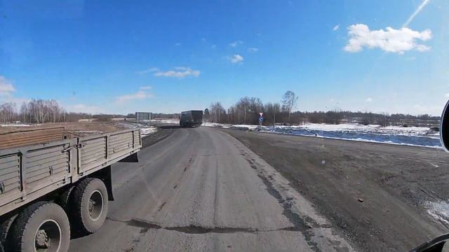 Поездка в Бердск.Проходим Мариинск.А где дорога???? Часть 2 смотреть онлайн