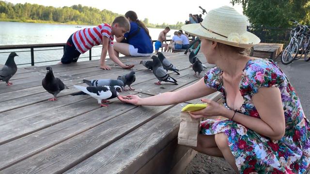 09.07.2019 Прогулка по городу и набережной Енисея ч.1 смотреть онлайн