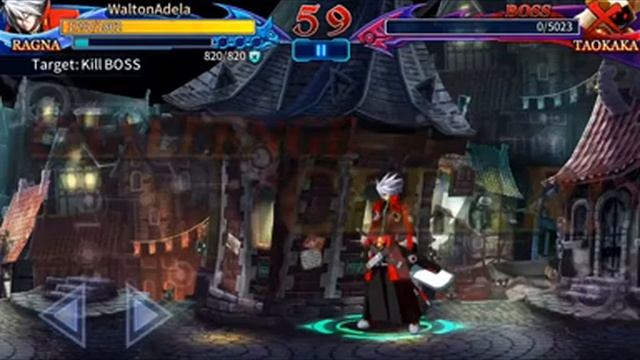BlazBlue RR - Real Action Game - Android gameplay GamePlayTV смотреть онлайн