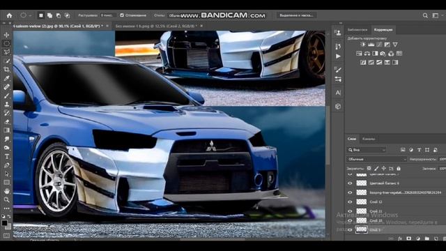 "RACING CAR" MITSUBISHI EVO [PHOTOSHOP] [ВИРТУАЛЬНЫЙ ART] смотреть онлайн