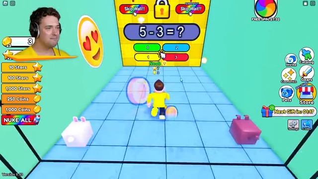 MATH WALL Simulator! (Roblox) смотреть онлайн