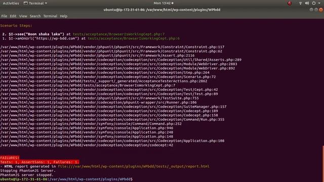 Toolkit for WordPress plugin development using Codeception смотреть онлайн