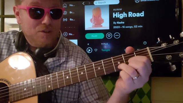 How To Play Tonight Kesha guitar // easy guitar tutorial beginner lesson easy chords смотреть онлайн