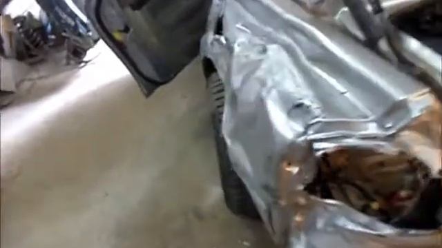 Volvo S60 - кузовной ремонт, устранение перекоса смотреть онлайн