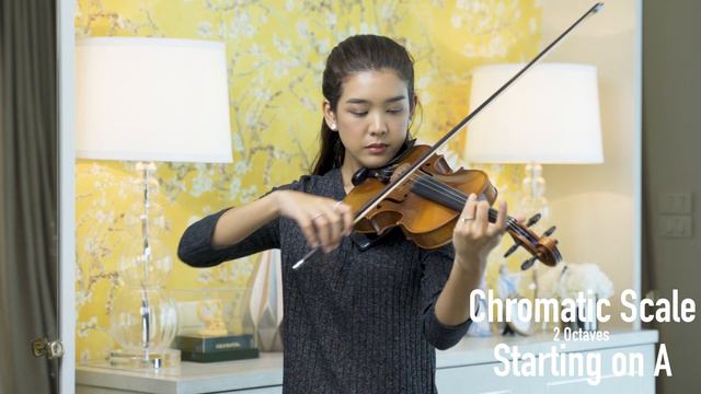 ABRSM : Grade 5 | Chromatic Scale - Starting on A - 2 Octaves | Violin Exam смотреть онлайн