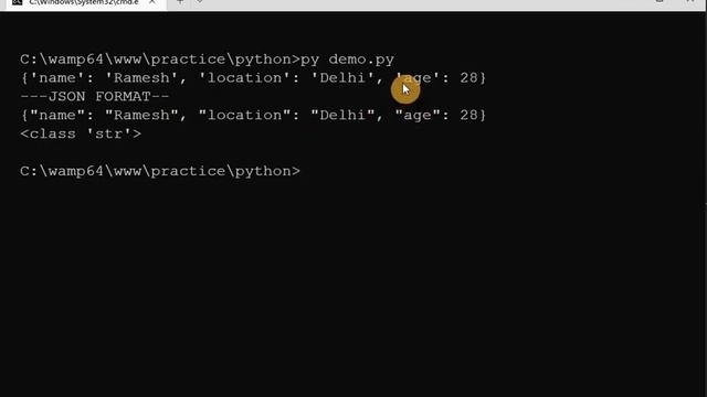 Ep-28, Json Module in Python смотреть онлайн