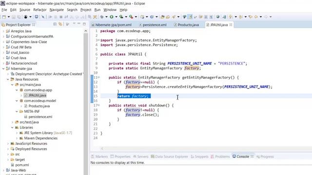 Cómo crear un CRUD en Java con JPA e Hibernate смотреть онлайн