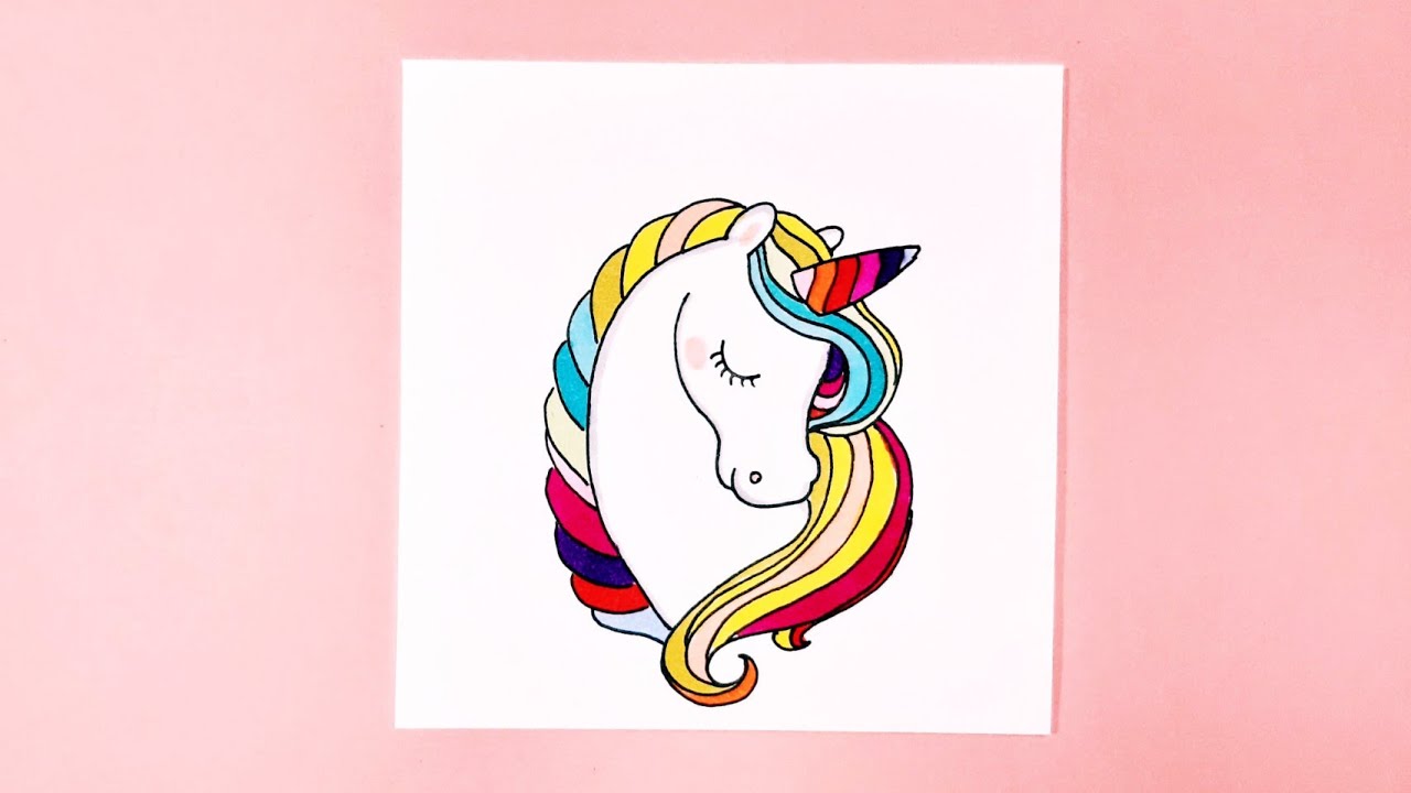 Как нарисовать ЕДИНОРОГА_ How to draw unicorn.mp4 смотреть онлайн