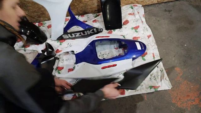 Пластик обвес Suzuki GSX-R 600/750 K6/K7 (2006 2007) plastic body kit gsxr смотреть онлайн