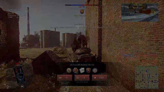 War Thunder Bradley Gameplay смотреть онлайн