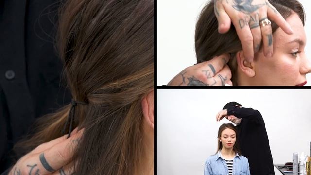 How To: Half-Up Half-Down Look Ft. TECNI.ART Savage Panache