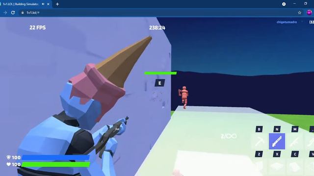 1v1 LOL Building Simulator, Battle Royale & Shooting Game Google Chrome 2021 11 03 07 23 59 смотреть онлайн